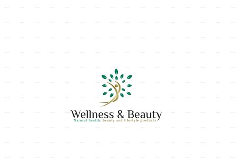 Naturals Wellness And Beauty Logo Logo Templates Graphicriver