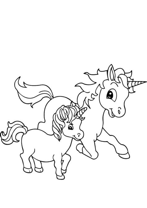 Ausmalbild einhorn fabelwesen einhorner unicorn. Ausmalbilder Einhorn 22 | Ausmalbilder kinder
