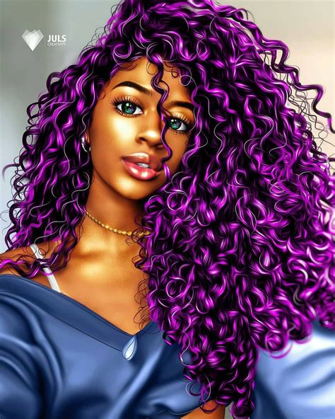 Pin By Keosha On Hair In 2020 Black Girl Art Black Girl Magic Art