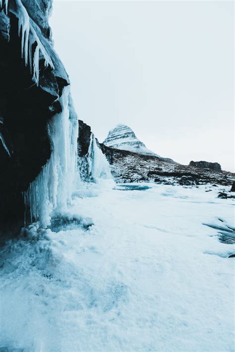 Icy Waterfall Free Stock Photos Life Of Pix