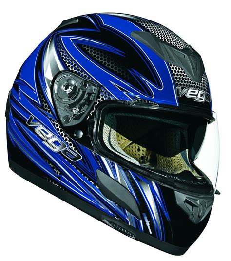 6136 Vega Mens Insight Razor Full Face Helmet 2013 195984