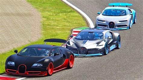 Bugatti Divo Vs Bugatti Chiron Vs Bugatti Veyron Ss Suzuka Youtube