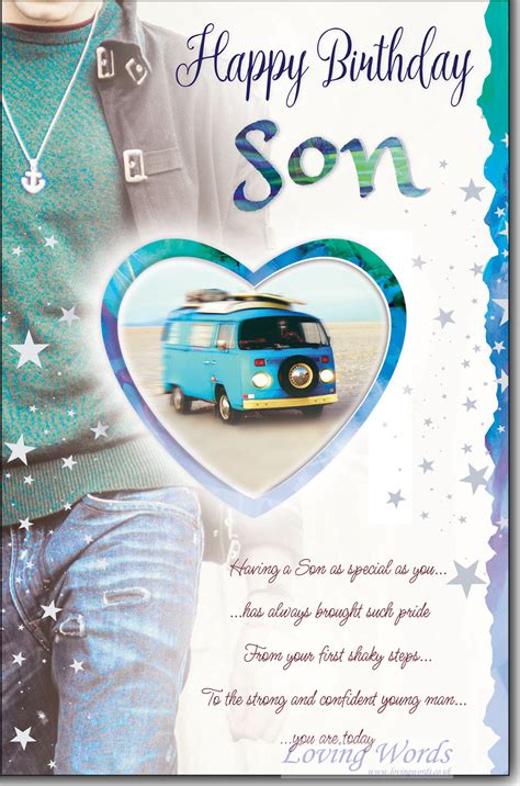 Happy Birthday Son Greeting Cards By Loving Words
