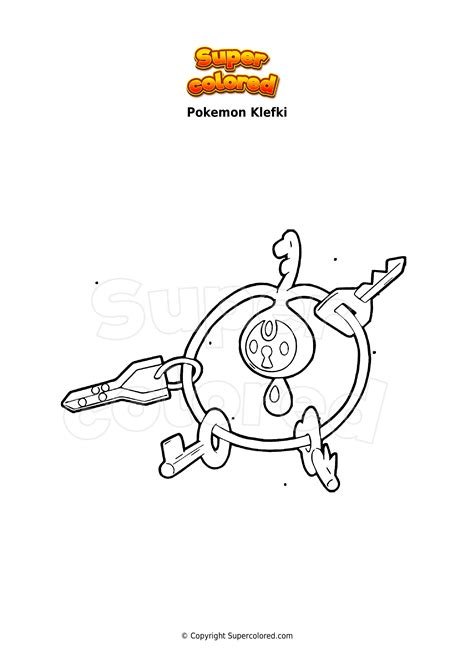 Regieleki Pokemon Coloring Page