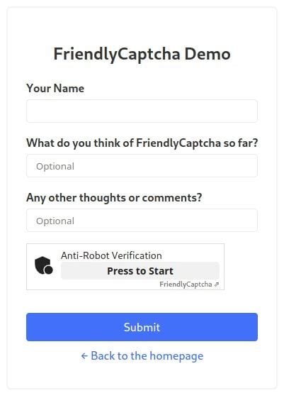 Friendly Captcha App Reviews Features Pricing And Download Alternativeto