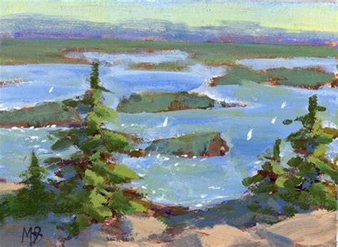 Mary Byrom Maine Paintings Maine Art Landscape Artist Fine Art