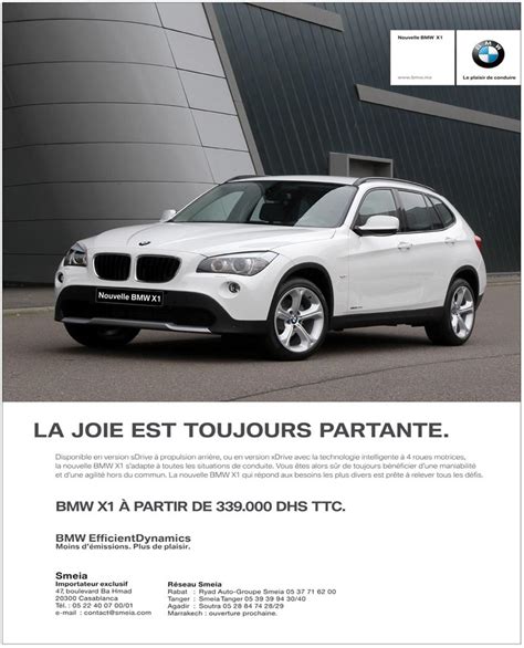 Learn about all bmw series and models. BMW X1 neuve en promotion au Maroc - wandaloo.com