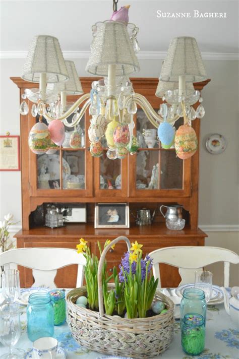 Easter Dining Room Decor In Bloom