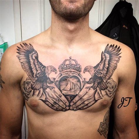 The Best Chest Tattoos For Men Improb Chest Piece Tattoos