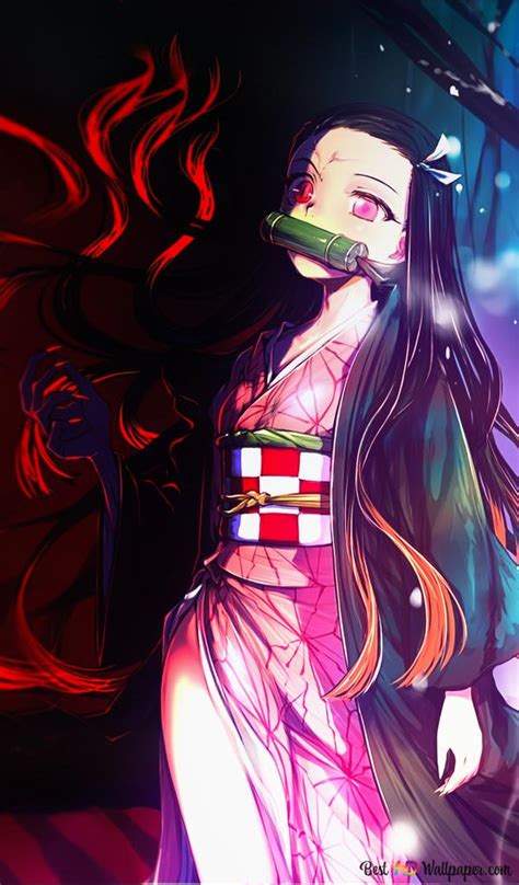 Demon Slayer Nezuko Kamado 1 2k Wallpaper Download