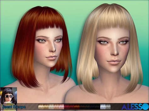 Long Bob For Females Inspired In Lady Gaga Found In Tsr Category Sims