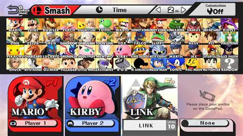 Super Smash Bros Wii U All Characters Style 1 By Machriderz On