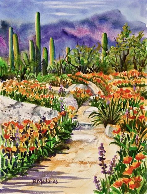 Madaras Galleryskyline Tucson Az Desert Art Desert Painting