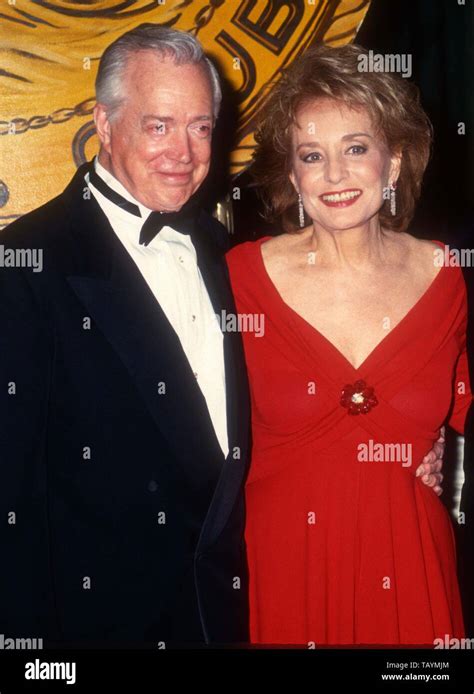 Hugh Downs Barbara Walters 1995 Photo By Jesse Nash