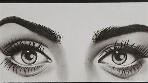 Easy Way To Draw Shades Girl Eyes Tutorial For Beginnersstep By Step