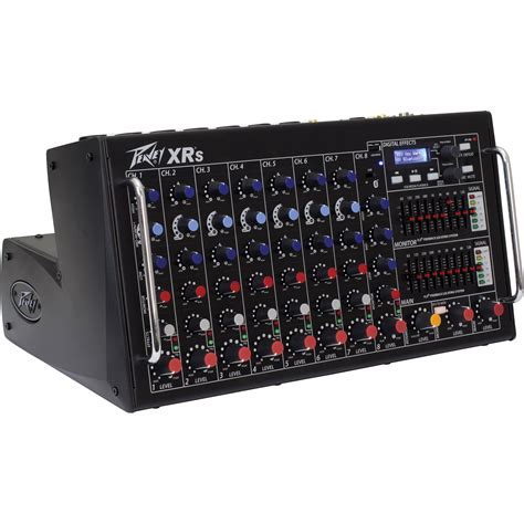 Peavey XR S 8-Channel Powered Mixer with Bluetooth 03612230 B&H