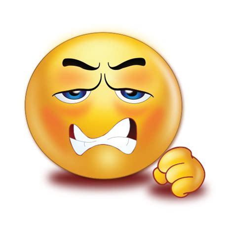 Angry Sad Fist Emoji