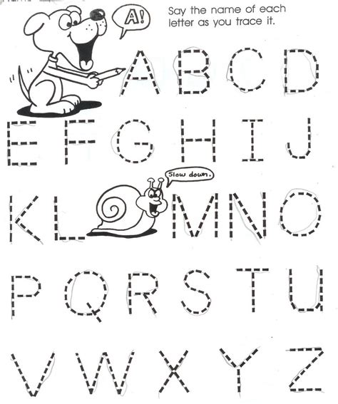 Younger kids need to have different types of engagement in order to facilitate learning. Alphabet Tracing Worksheets For 3 Year Olds ...