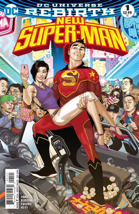 New Super Man 1 Four Page Advance Preview By Gene Luen