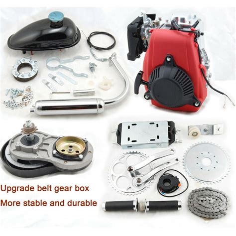 Are you looking for 2 stroke bike kits? 49CC 4-Stroke GAS PETROL MOTORIZED BIKE BICYCLE ENGINE ...
