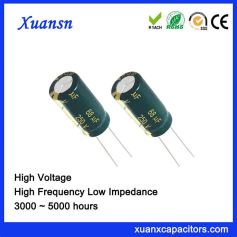 Price List 68uf 250v Electrolytic Capacitor High Frequency China Capacitors And Electrolytic