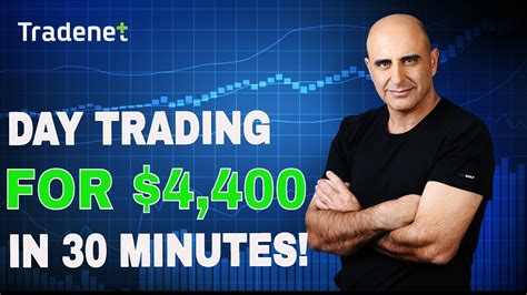 How To Make Money Day Trading Stocks 4 400 In 30 Minutes Youtube