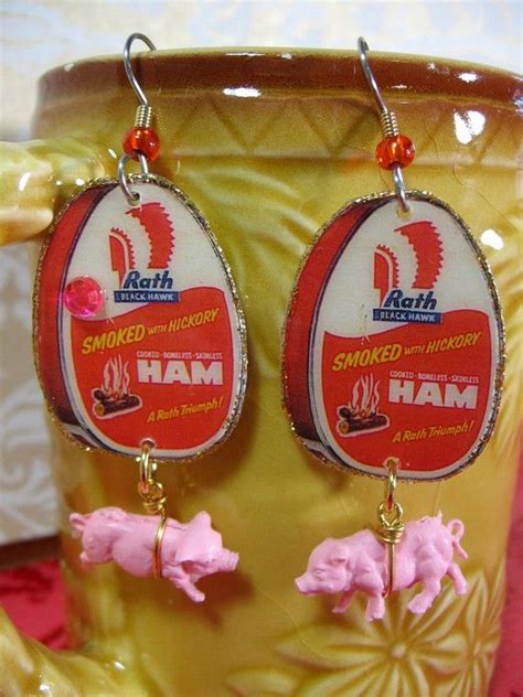 From sides to glazed ham, we have an easy easter dinner option for 60+ of our favorite easter dinner recipes for a truly celebrational feast. Canned Ham Earrings Easter Dinner Pink Pigs ham and cheese ...