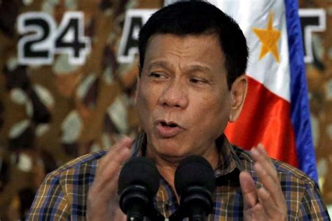 philippine leader rodrigo duterte warns china of reckoning the straits times