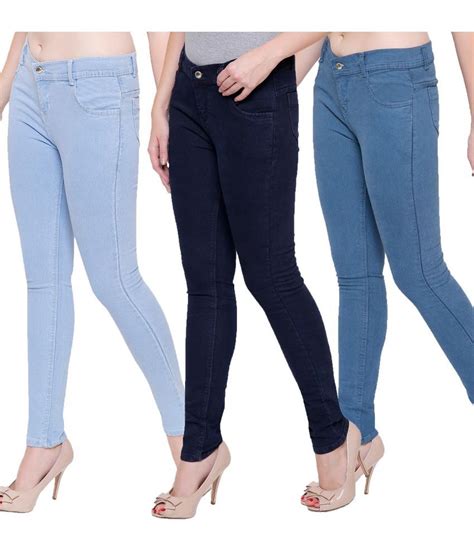 Buy Njs Denim Jeans Multi Color Online At Best Prices In India Snapdeal