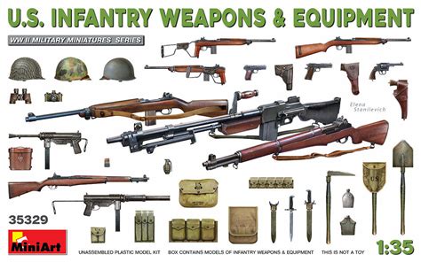 Us Infantry Weapons And Equipment Ma35329