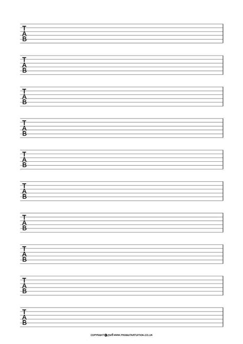 Blank Sheet Music Template Guitar Tabs Blank Sheet Music Sheet Music