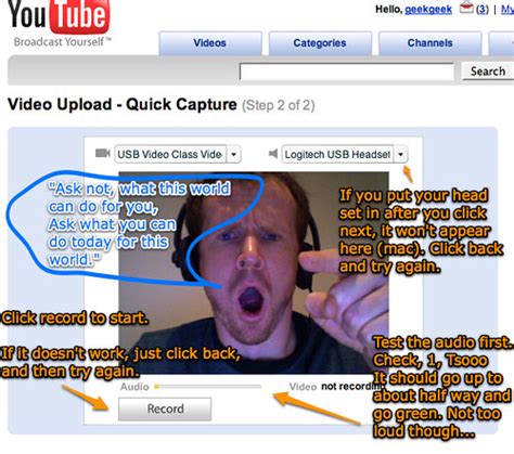 youtube broadcast yourself 6 1 a guide to quick cap… flickr
