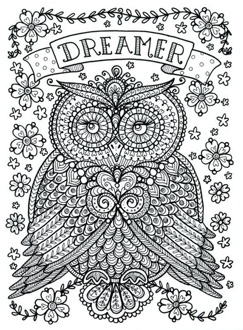 In these coloring sheets, you'd find owl that rests on the branch. OWL Coloring Pages for Adults. Free Detailed Owl Coloring ...