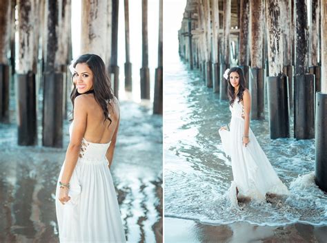 Fun Beach Senior Portraits In Southern California By Tara Rochelle