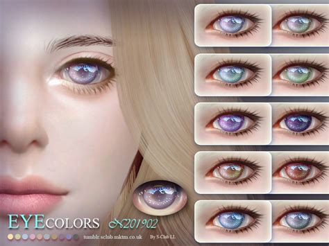 The Sims Resource S Club Ll Ts4 Eyecolors 201902
