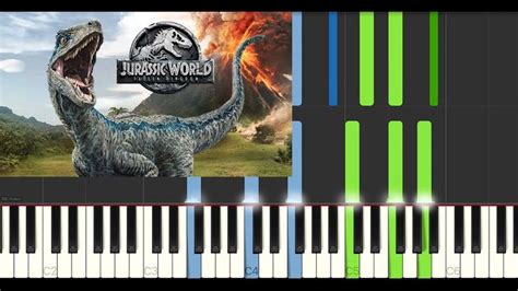 Jurassic World Theme Piano Tutorial Youtube Piano Tutorial Jurassic World Piano Tutorials