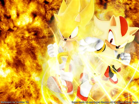 Super Sonic And Super Shadow By Sonitles On Deviantart