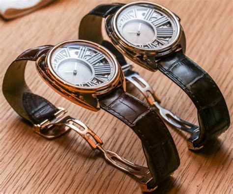 Two Advanced Knock Off Clé De Cartier Mysterious Hours Swiss Watches