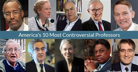The 10 Most Controversial College Professors In The Us