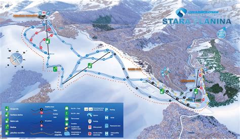 Mapa Skijališta Skijališta Srbije