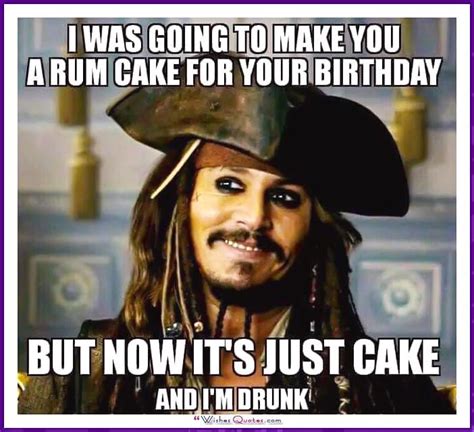 Johnny Depp I Was Going To Make You A Rum Cake For Your Birthday But