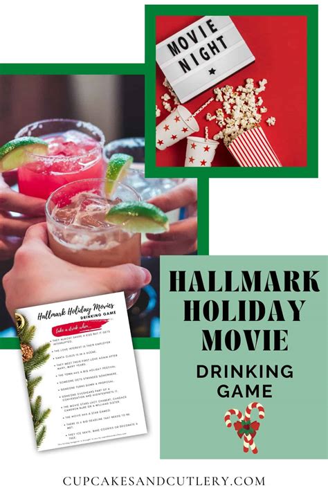 Hallmark Christmas Movie Drinking Game Printable