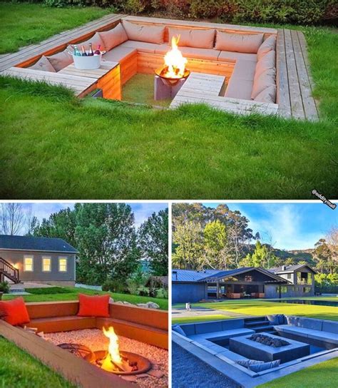 Sunken Fire Pits Are The Hottest New Way To Roast A Smore And Have A