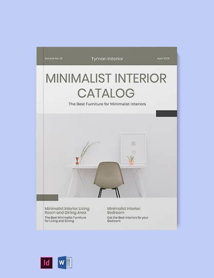 14 Interior Design Catalog Templates Free Downloads