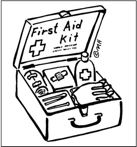First Aid Coloring Pages Free Julieteccortez