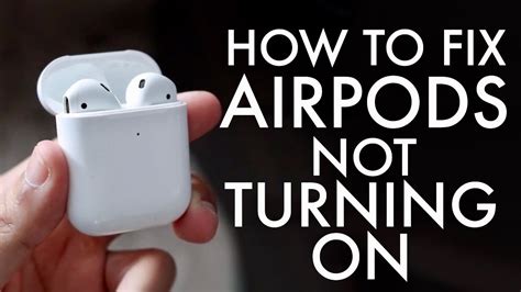 How To Fix Airpods Not Turning On Youtube
