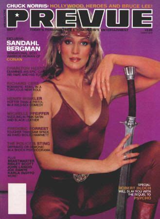 Prevue August September Nm Conan The Barbarian With Sandahl