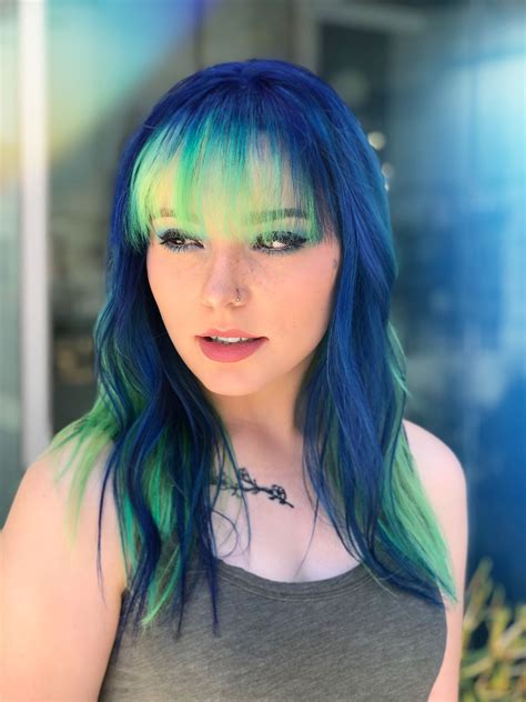 Blue Green Hair Blue Hair Dye Tips What I Wish I Knew Before Dyeing