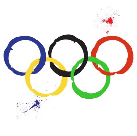 Vector Illustration Of Olympic Rings — Stock Vector © Golubok 31688335