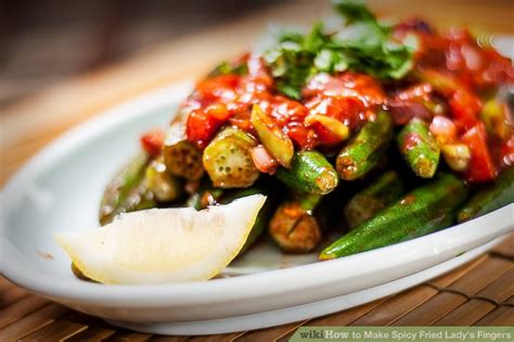 Squeeze out excess oil and keep aside. How to Make Spicy Fried Lady's Fingers (with Pictures ...